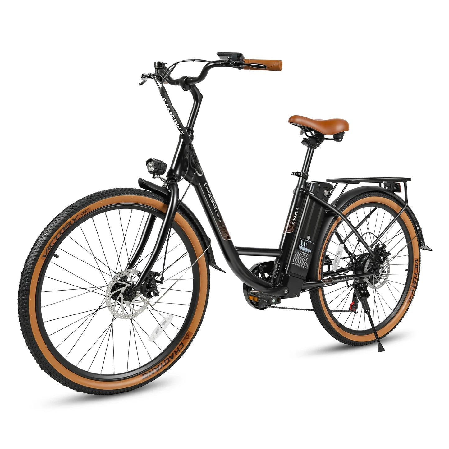 Vélo Électrique Léger 350W 36V 10,4AH — 30 km/h Déplacement Ville Adulte