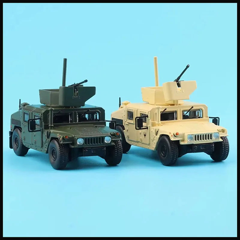 Modèle militaire 1/64 en alliage — réservoir, véhicule tout-terrain, collection, cadeau, souvenir, garçon, jouet