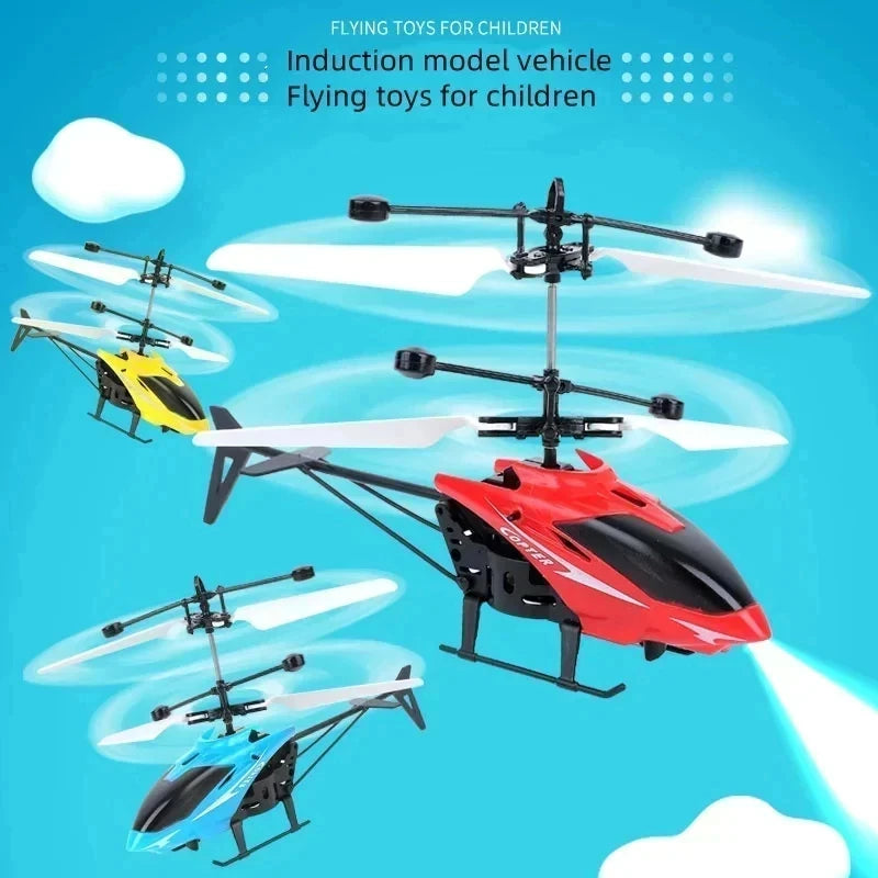 Rechargeable Mini RC Drone No Remote Control, RC Helicopters, Drone Toys, Induction, Hovering, Safety, Drop-Resistant, RC Airplane