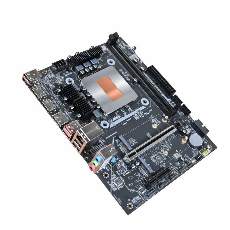 Carte mère pour ordinateur de jeu, bricolage, avec processeur intégré, Kit d'intervalle 13ème cœur, Q1J1 ES 0000 8C12T DDR4 RAM LGA115X, ordinateur de bureau