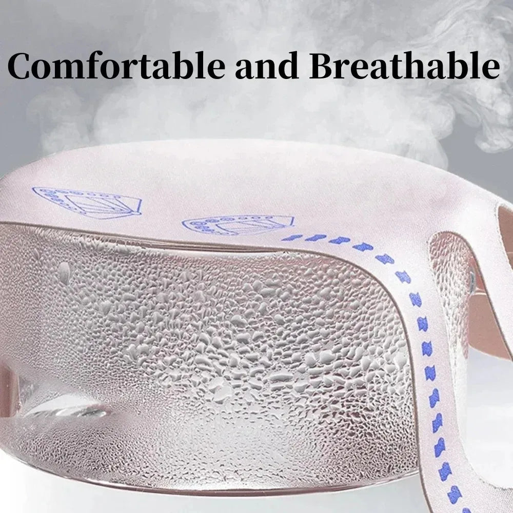 Adjustable V-face lifting mask, reusable and breathable facial shaping bandage for double chin reduction, tightening, gift, 1 piece