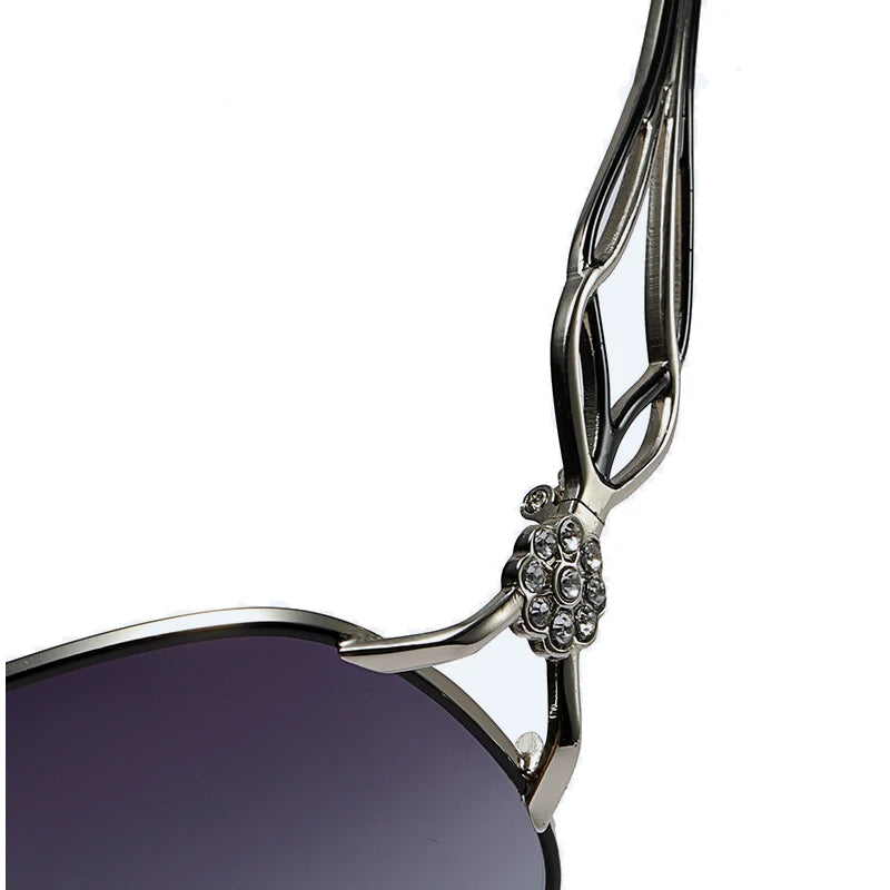 Lunettes de soleil femme polarisées papillon — UV400, conduite, mode, 2023