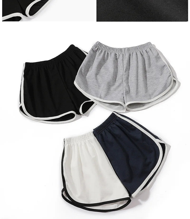 Pantalón corto elástico para mujer, holgado, de secado rápido, fino de verano, para fitness, ocio y ropa exterior. Instagram