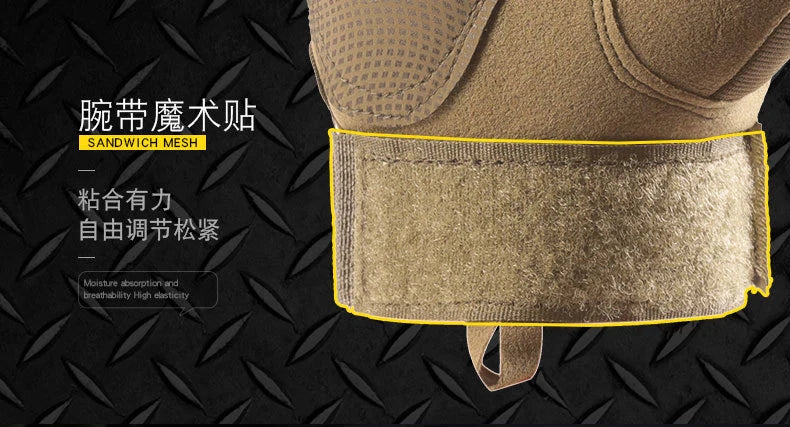 Gants tactiques d'extérieur gants de Moto demi-doigt militaire hommes femmes Combat tir chasse Fitness gants Luva Moto