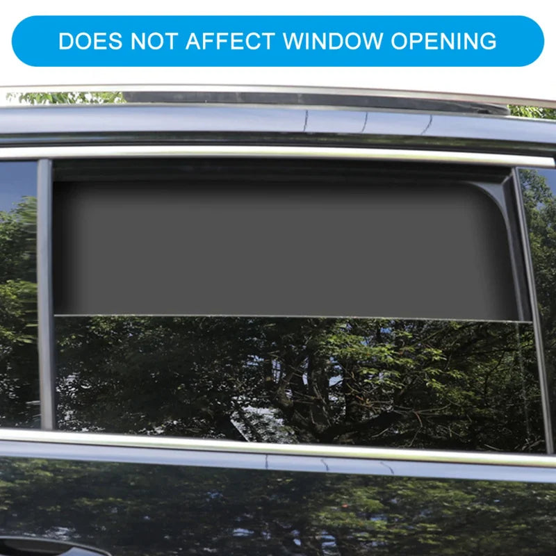 Pare-Soleil Magnétique Voiture Protection UV — Rideaux Double Face Fenêtre DIY