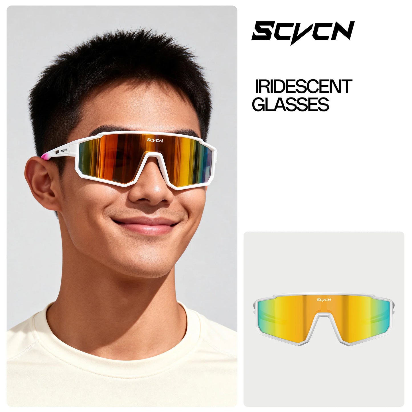 Lunettes de vélo de route et VTT UV400 — sport montagne, protection, hommes et femmes