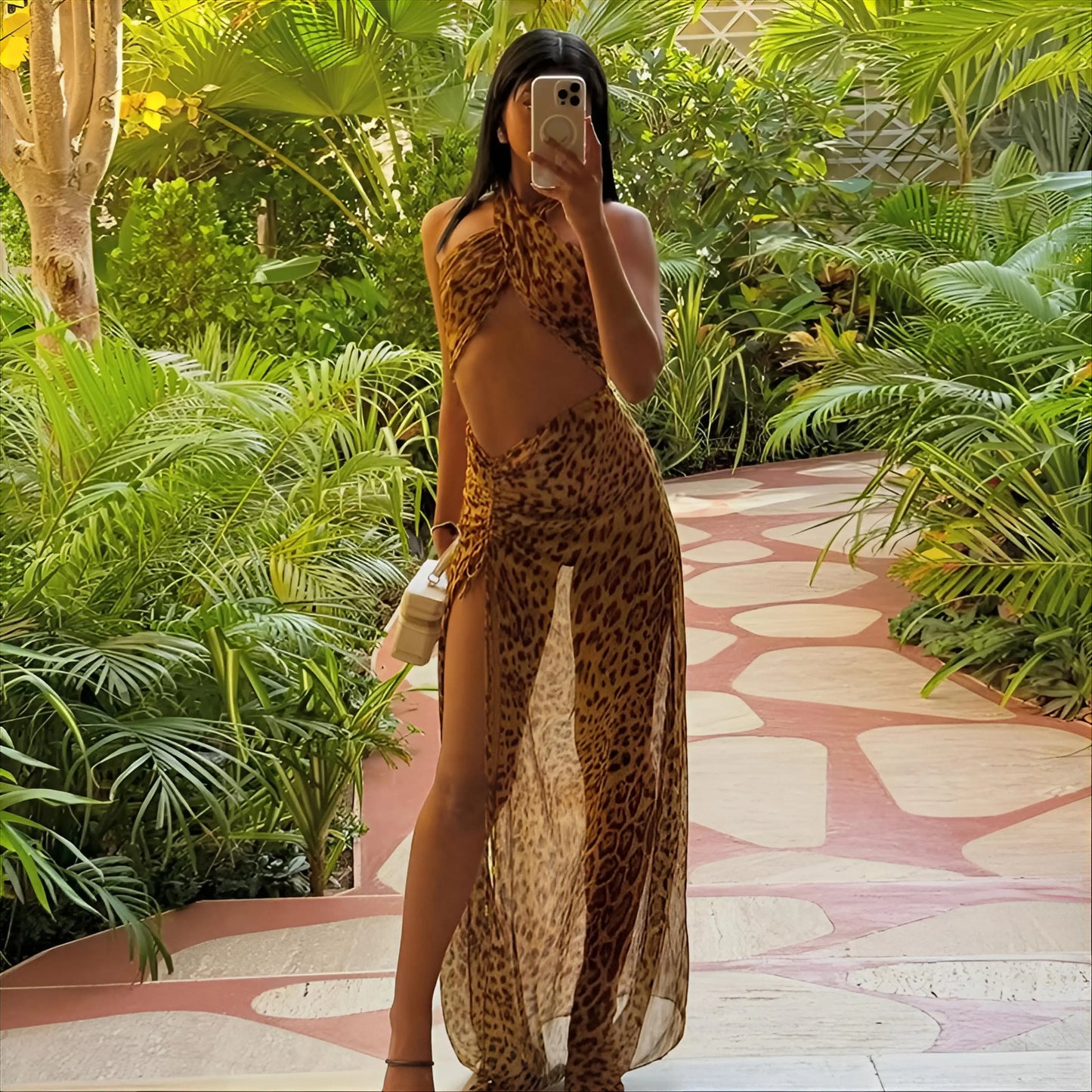 Paréo de plage jaune pour femme, style sarong, lavalava, superposé, avec empiècements, protection rafraîchissante et accessoires croisés
