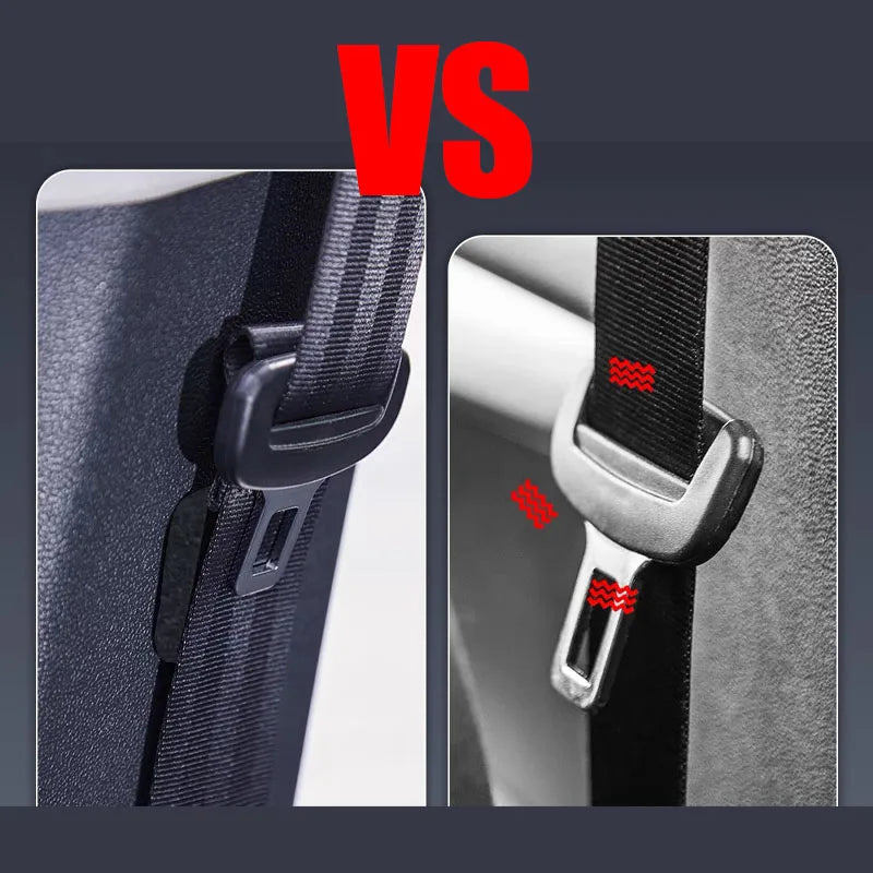 Magnetic Suction Suede Car Seat Belt Clip, Auto Belt Holder, Stabilizer Fastener, Adjustable Clip, Seat Belt Stopper