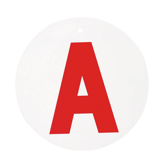 Magnetic Young Driver, 2 PCS Magnetic "A" Plate, Ø 15cm Car "A" Plate, To Be Affixed to the Vehicle, Magnetic Plate