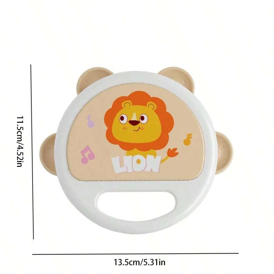 Tambourin à claquettes pour bébés, délicat, pour enfants