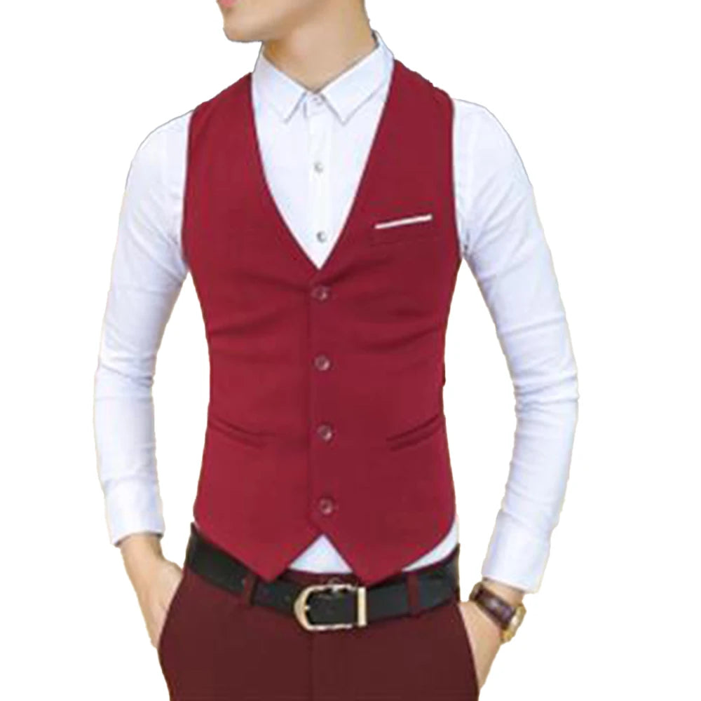 Blazer gilet formel pour homme — smoking décontracté, slim, tout neuf