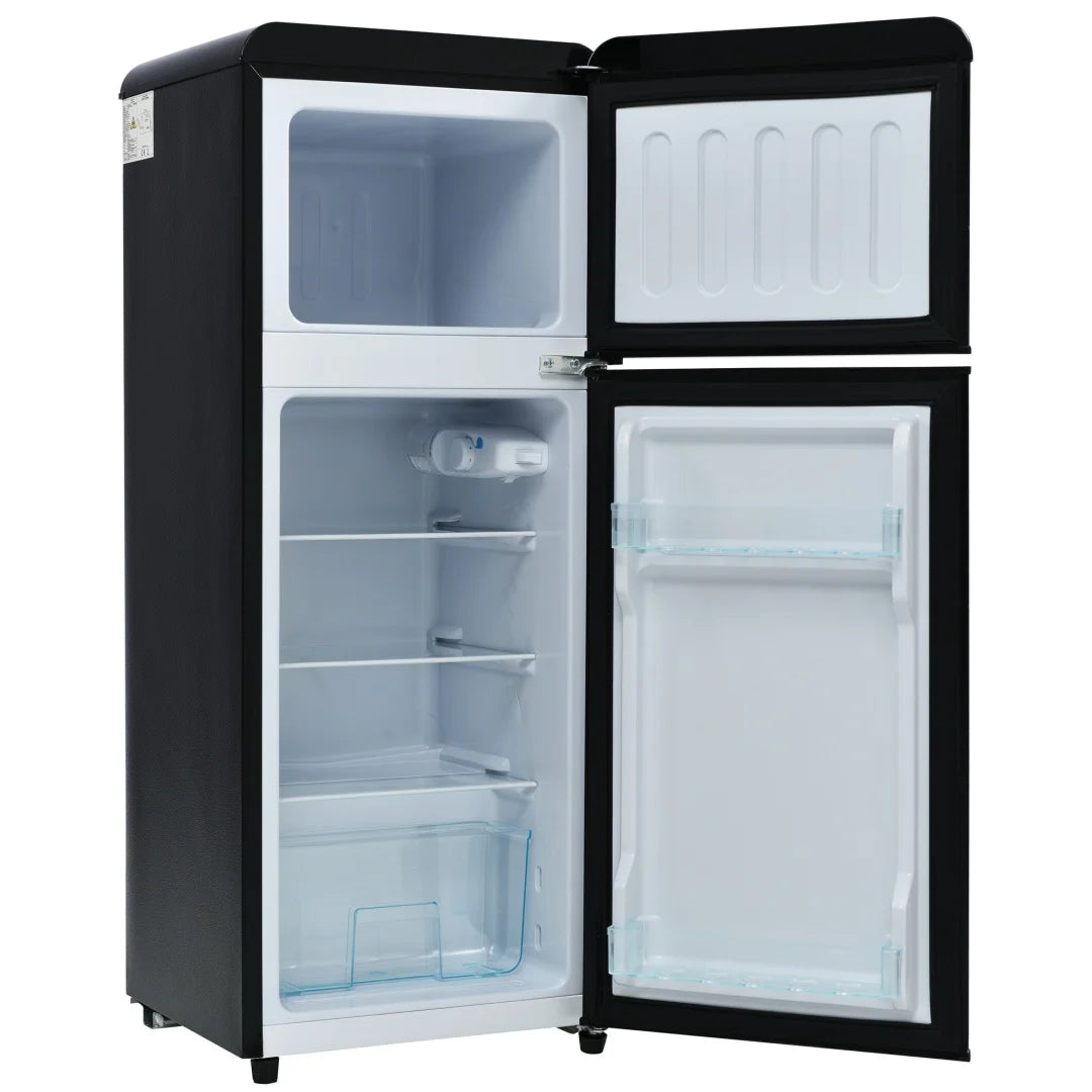 Réfrigérateur-Congélateur Combiné Double Porte — 92 L, 105,5 cm Hauteur, 41 cm Largeur
