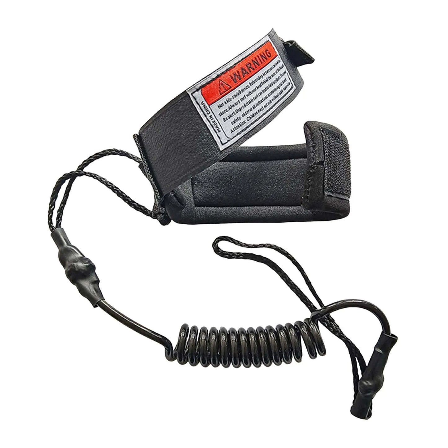 1 pieza nueva y caliente, correa de surf de seguridad con cordón para la mano y correa de tobillo simple, correa en espiral adecuada para olas pequeñas y medianas