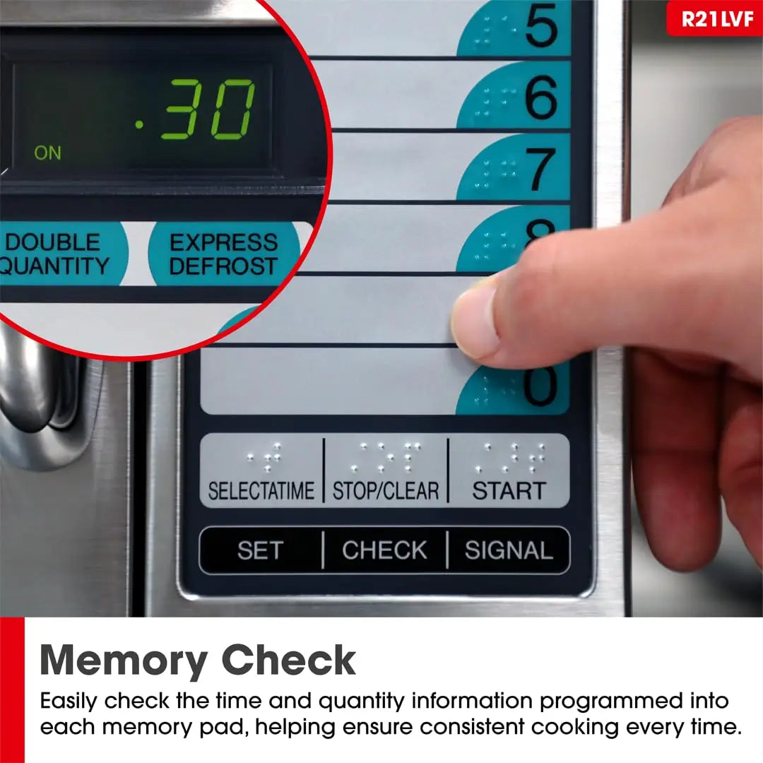 Horno microondas comercial Sharp de potencia media, 1,2 pies cúbicos, ideal para uso comercial