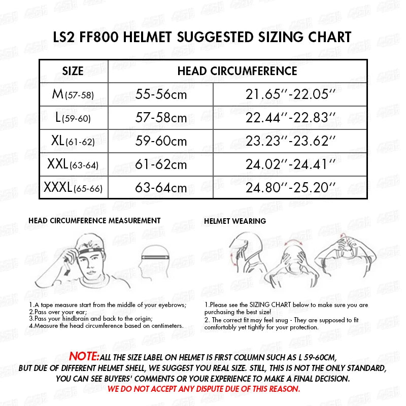 Casco de motocicleta integral LS2 STORM ff800, certificación ECE