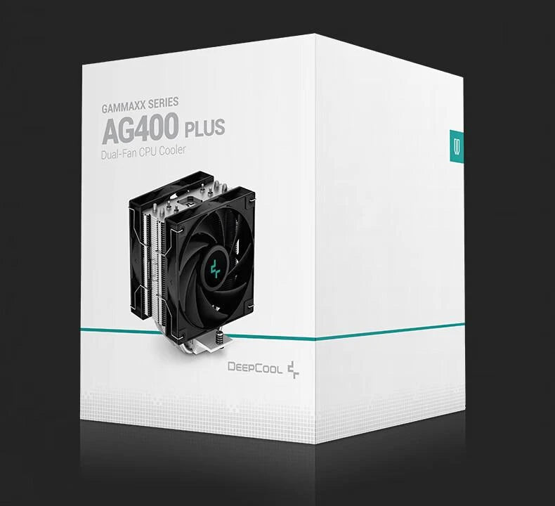 DEEPCOOL AG400 4 caloducs double ventilateur CPU radiateur de refroidissement par Air 2000 tr/min ventilateur de refroidissement de bureau pour Intel LGA1700 1200 115X AMD AM4
