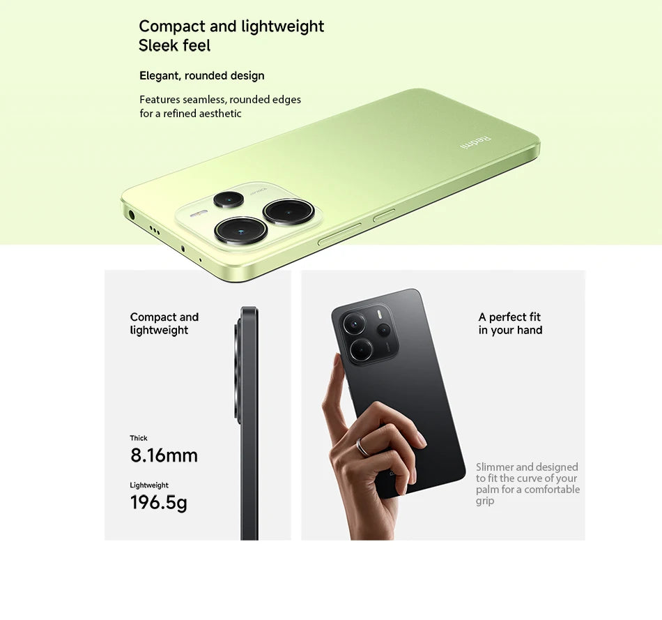 Version Globale Redmi Note 14 4G Smartphone MediaTek Helio G99-Ultra NFC Appareil Photo 108MP Écran AMOLED 6,67'' Batterie 5500mAh