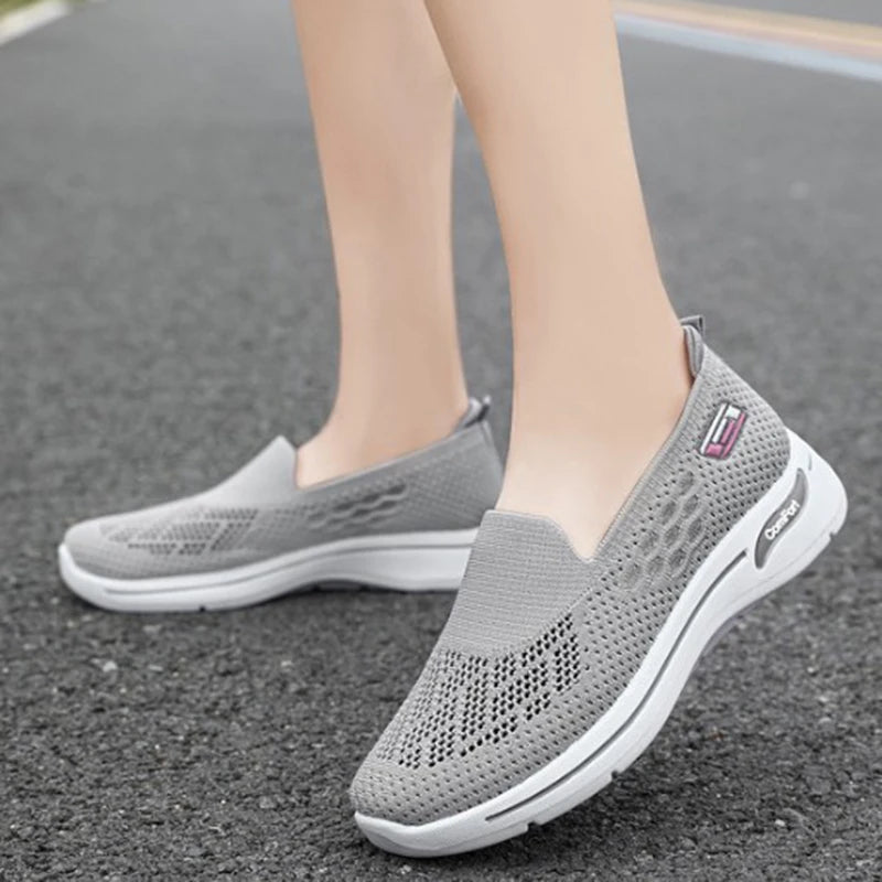 Baskets Femme 2025 Vulcanisées — Extérieur Maille Respirante Marche