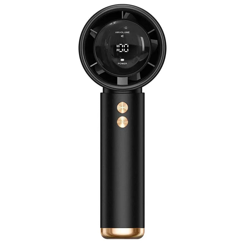 Ventilateur portatif turbo — 100 vitesses, mini, à main, maison, voyage, camping