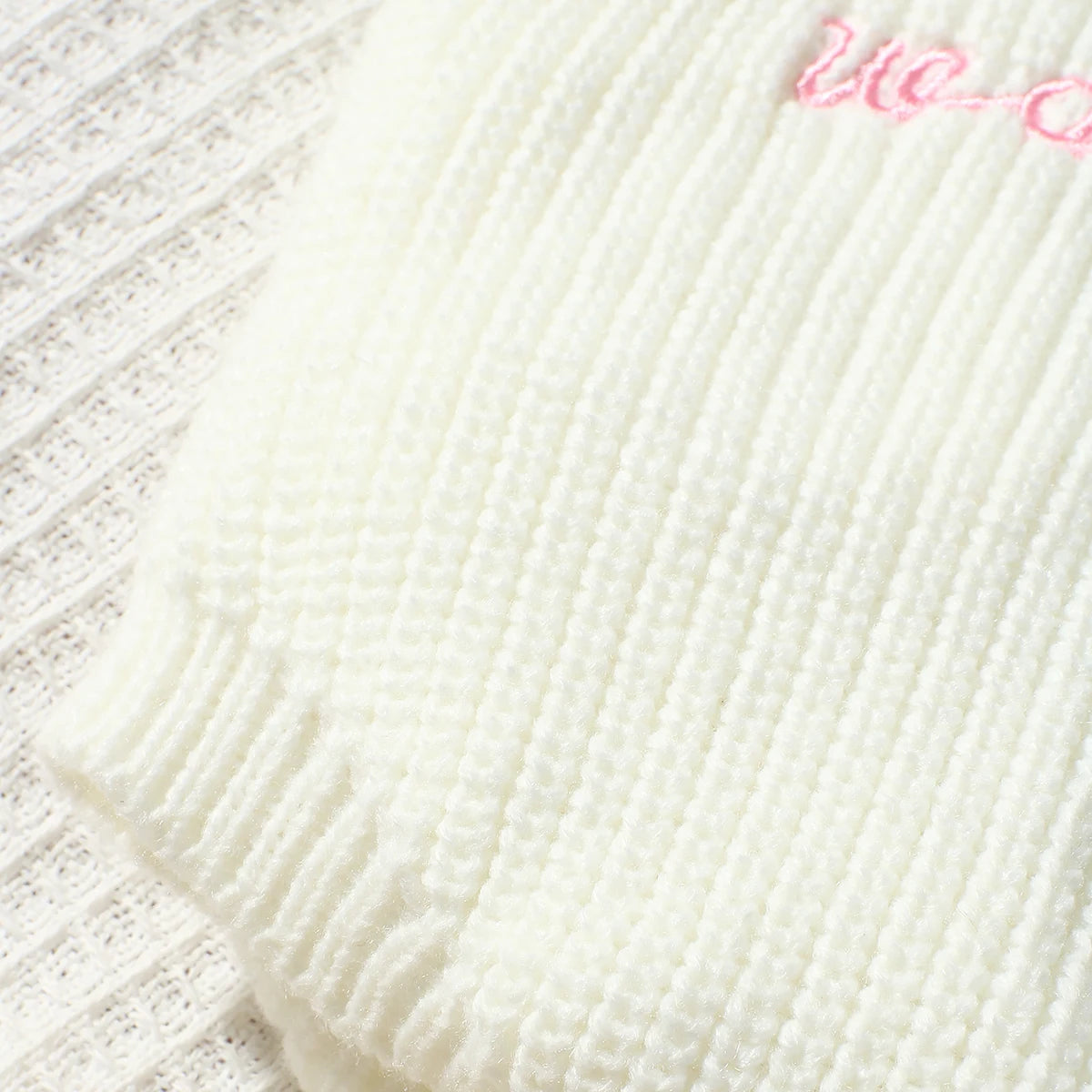 Barboteuse tricotée pour nouveau-né photographie — chapeau à pompon, pull bébé, séance photo HD (v3)