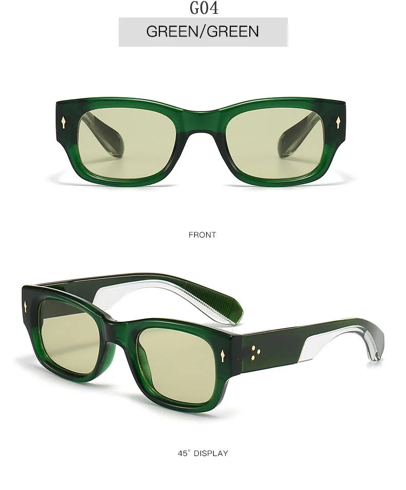 Lunettes de soleil hommes rétro protection solaire — femmes, à la mode, livraison directe, 2025