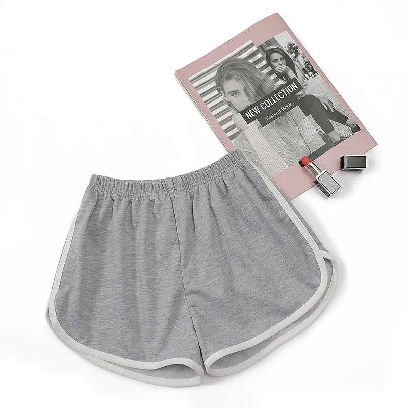 Pantalón corto elástico para mujer, holgado, de secado rápido, fino de verano, para fitness, ocio y ropa exterior. Instagram