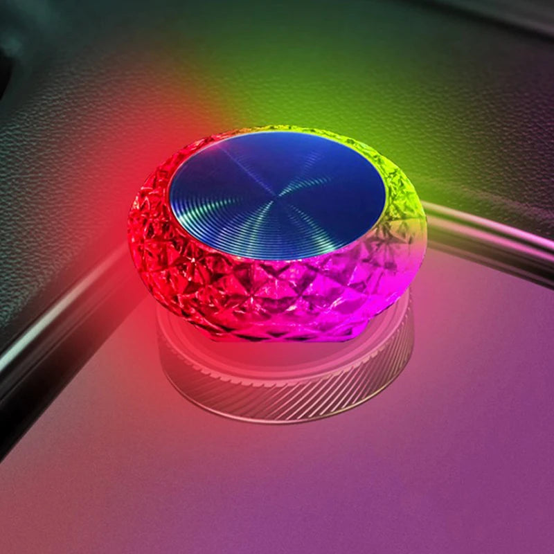 Mini lumière ambiante LED USB Portable pour voiture, lampes d'ambiance décoratives pour intérieur automobile, lumière d'ambiance, lumière d'ordinateur, Plug Play
