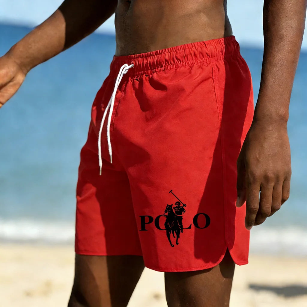 Short de Plage Imprimé Homme — Léger, Respirant, Séchage Rapide, Natation & Vacances