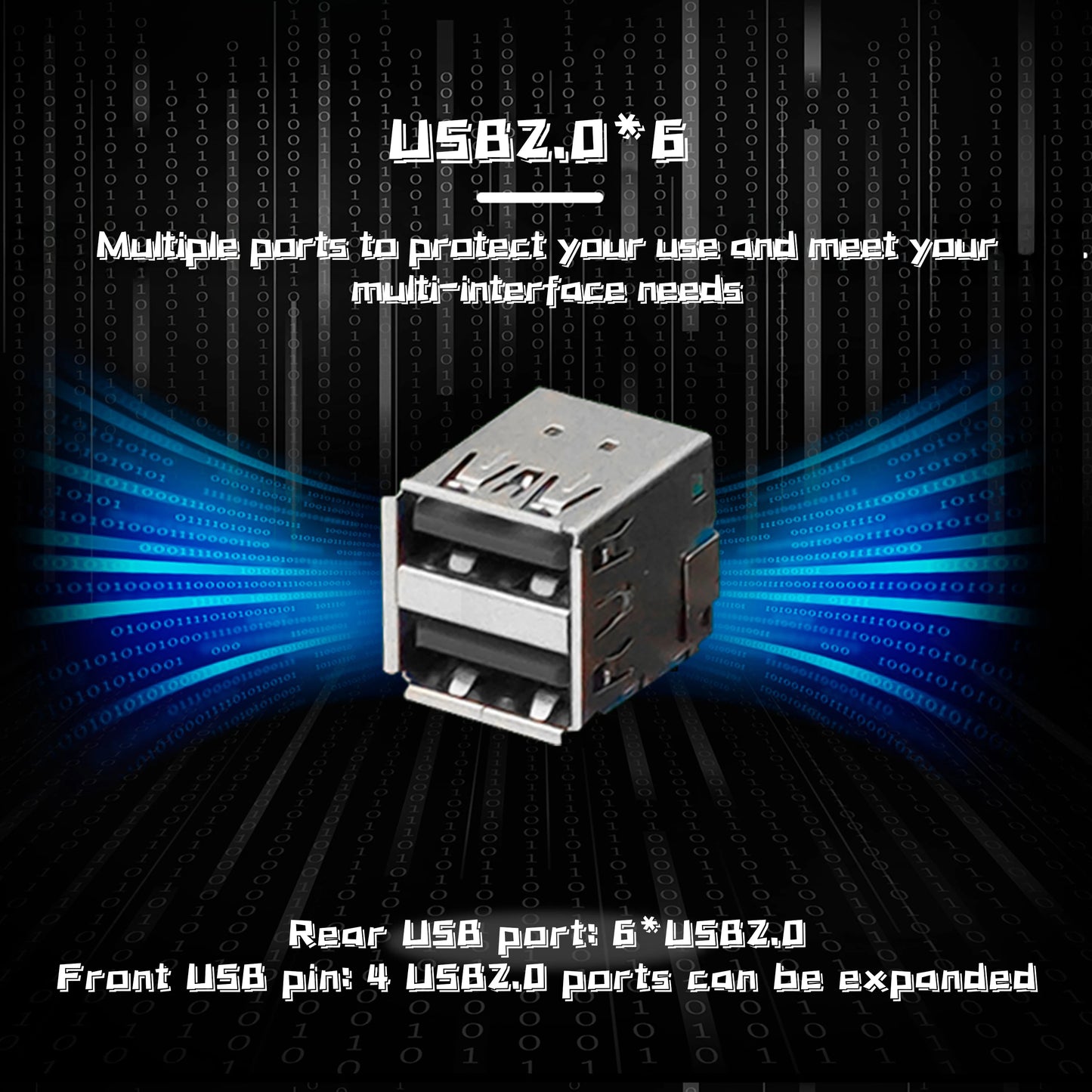 ZSUS H61 carte mère LGA 1155 cartes mères de bureau prenant en charge la RAM DDR3 avec Interface NVME M.2 USB2.0 SATA2.0