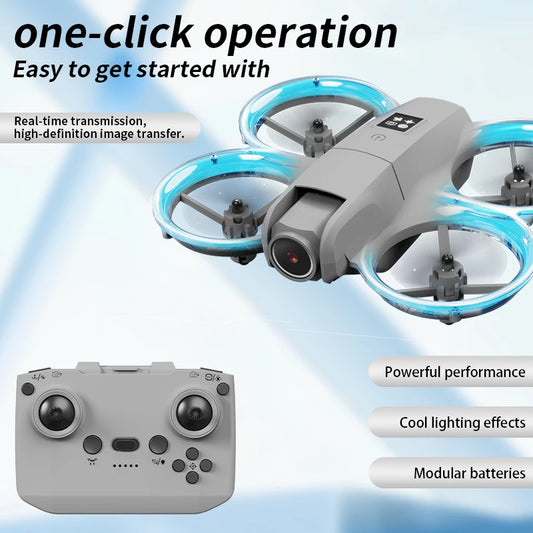 Dron 2026 Novedad 2026 Dron 8K HD Control por pantalla Control remoto profesional Cuadricóptero sin escobillas Mini UAV