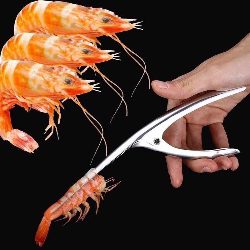 Éplucheur de Crevettes en Acier Inoxydable, Appareil de Cuisine, Coupe-Ligne, pour Livres, Pêche, Correction, Outil pour Fruits de Mer