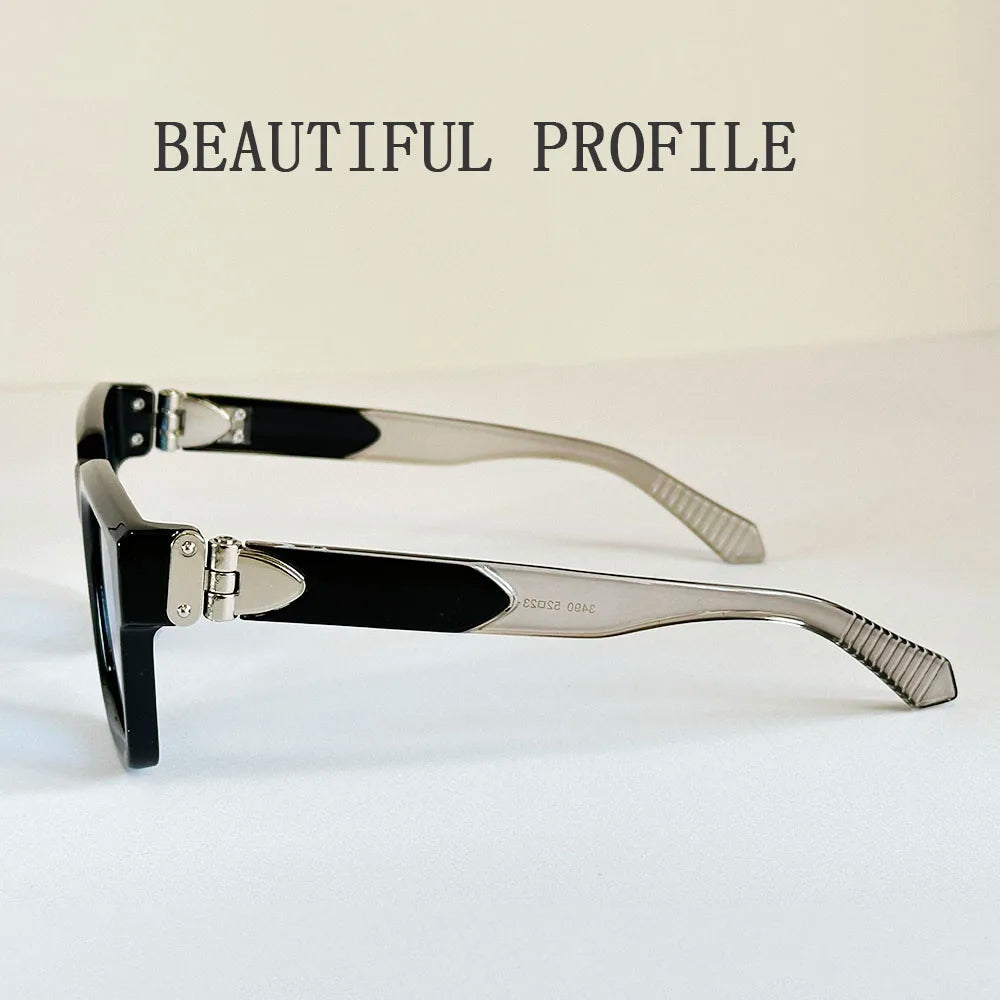 Lunettes de soleil carrées pour hommes et femmes — vintage, mode, 2025 (v2)