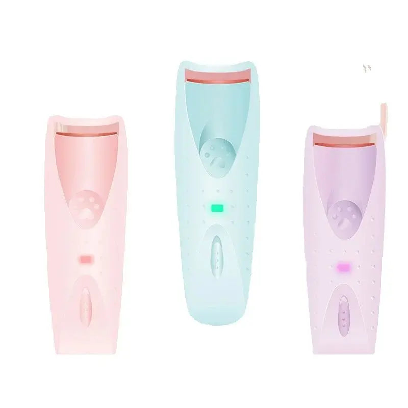 Recourbe-Cils Chauffant Électrique — Maquillage Longue Durée & Permanente Femme