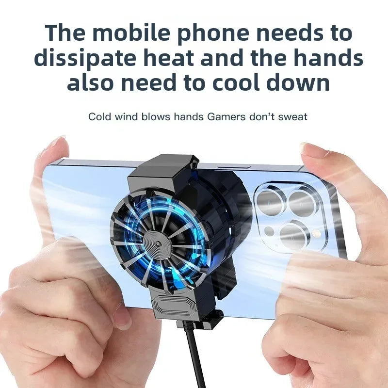 Kanlennys Room X16 — Mini Ventilateur Refroidissement Téléphone USB Universel