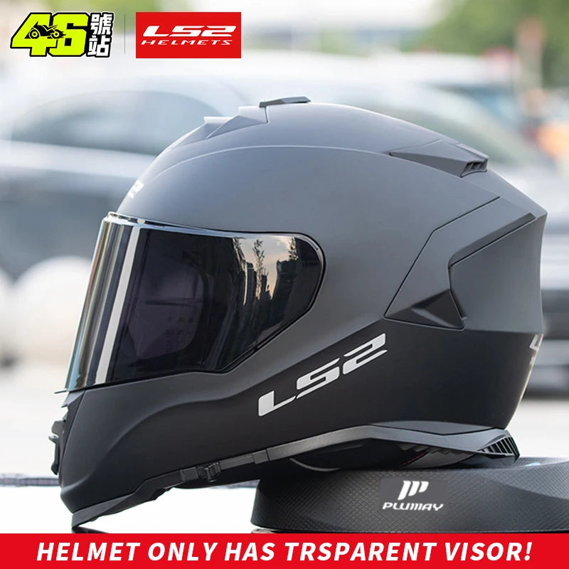 Casco de motocicleta integral LS2 STORM ff800, certificación ECE
