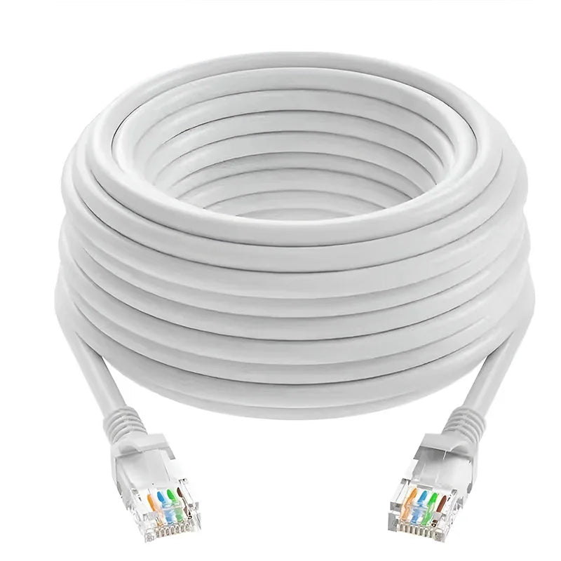Cable Ethernet Cat6 RJ45 UTP 1000Mbps, 0.5/1/2/3/5/10/15/20/30/50M, cable de red LAN, cable de Internet, router, cable de ordenador
