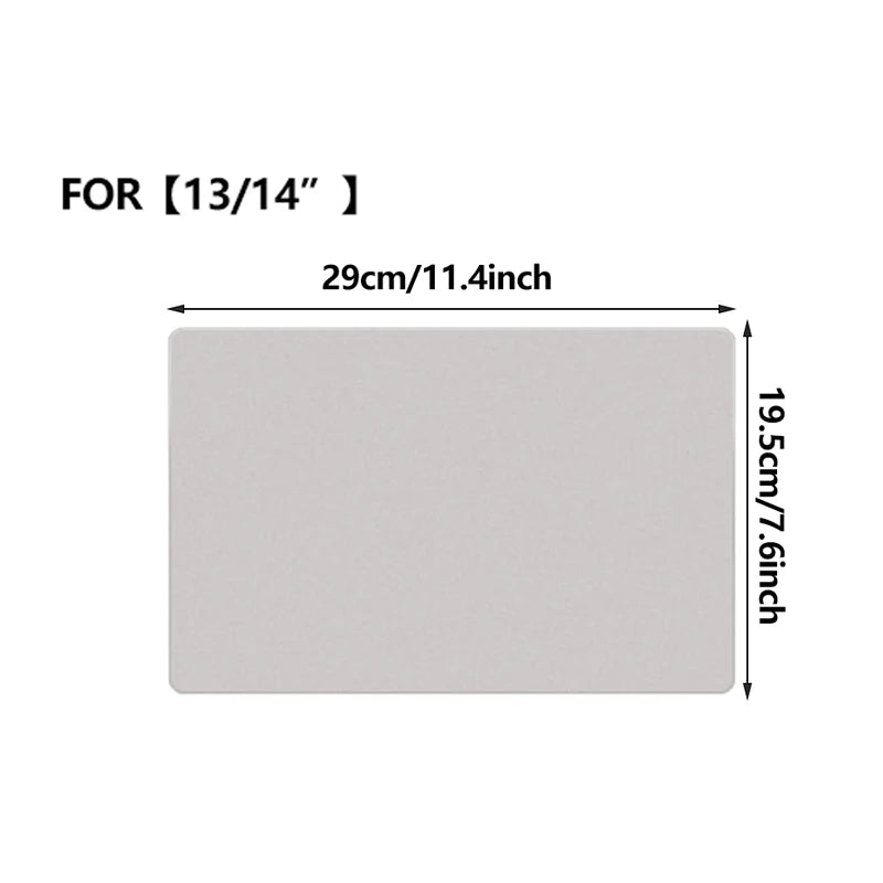 Paño de limpieza antipolvo de microfibra, cubierta de teclado para portátil, kit de limpieza de pantalla para MacBook Pro de 13/15/16 pulgadas