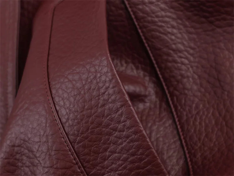 Veste femme automne 2025 nouveau noir à manches longues galets Faux cuir veste moto Style personnalité mode