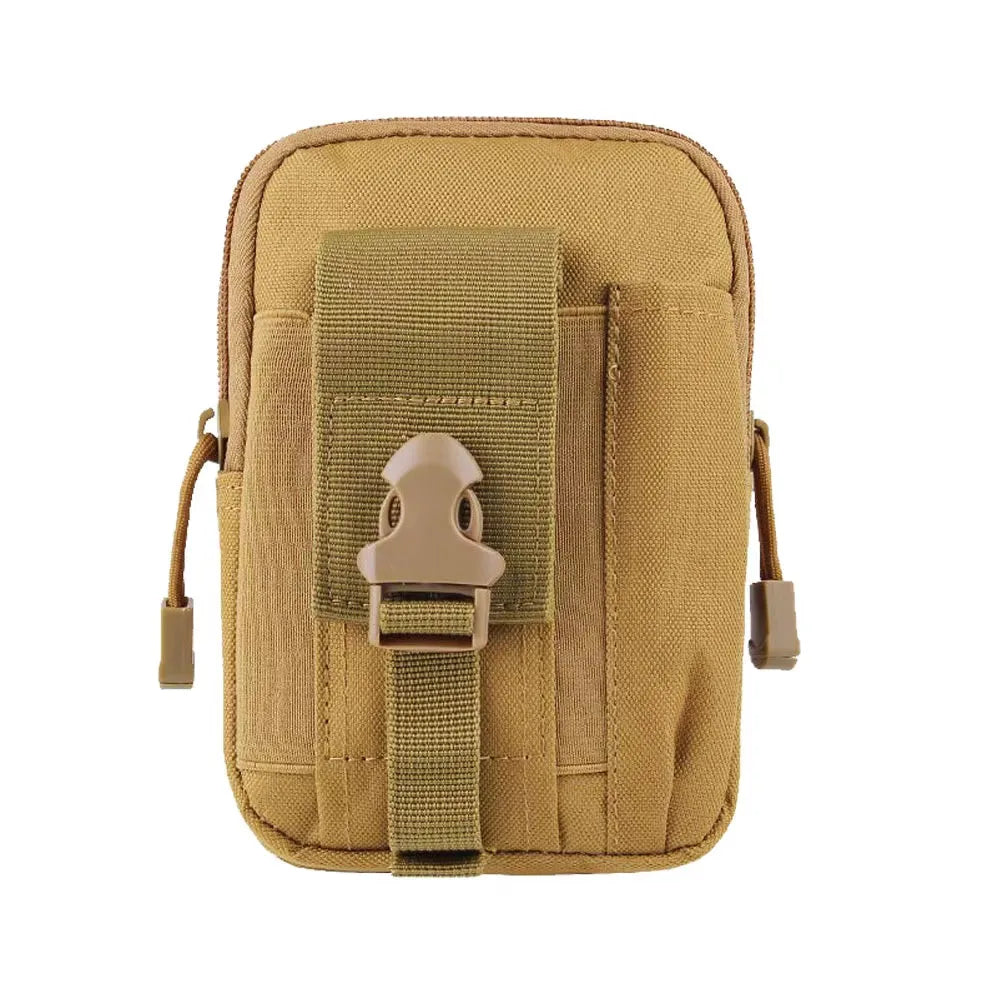 Sac de taille tactique pour hommes, sac Molle de chasse en plein air, Pack EDC multifonction, Sport, randonnée, chasse, outils de travail, pochette pour téléphone portable