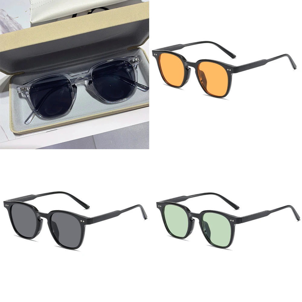 New Vintage Square Sunglasses for Women and Men, Luxury Brand, Small Round Sunglasses, Small Sunglasses for Women and Men