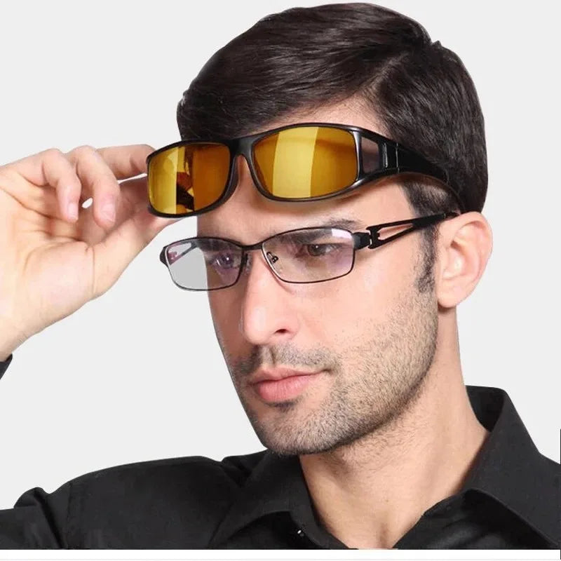Night Vision Sunglasses Car Night Driving Glasses Driver Glasses Unisex UV Protection Sun Glasses Eyewear Gift