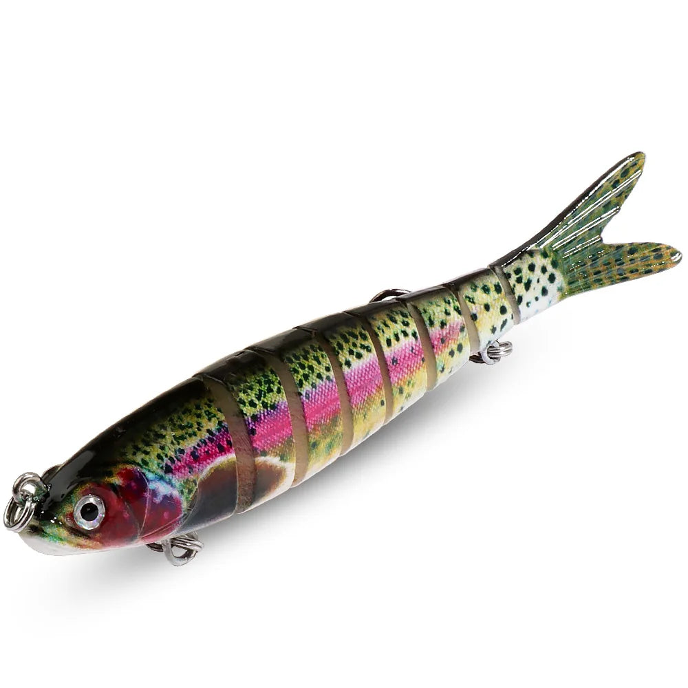GOBAIT Swimbait 11g 16g 27g leurre multi-joint coulant lent bionique natation Pesca bar triple crochet carpe matériel de pêche appât dur