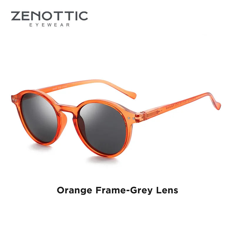 Lunettes de soleil polarisées circulaires rétro 2026 — petites rondes, UV400, vintage, hommes femmes