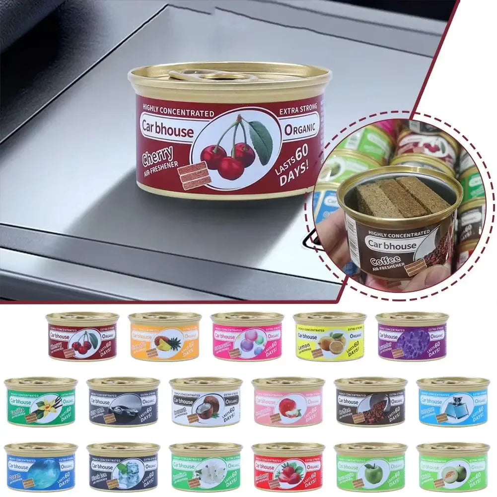 Car air fresheners, car supplies, canned wood blocks, Coffee Flavor Explosion, foreign aromatherapy deodorant supplies for car
