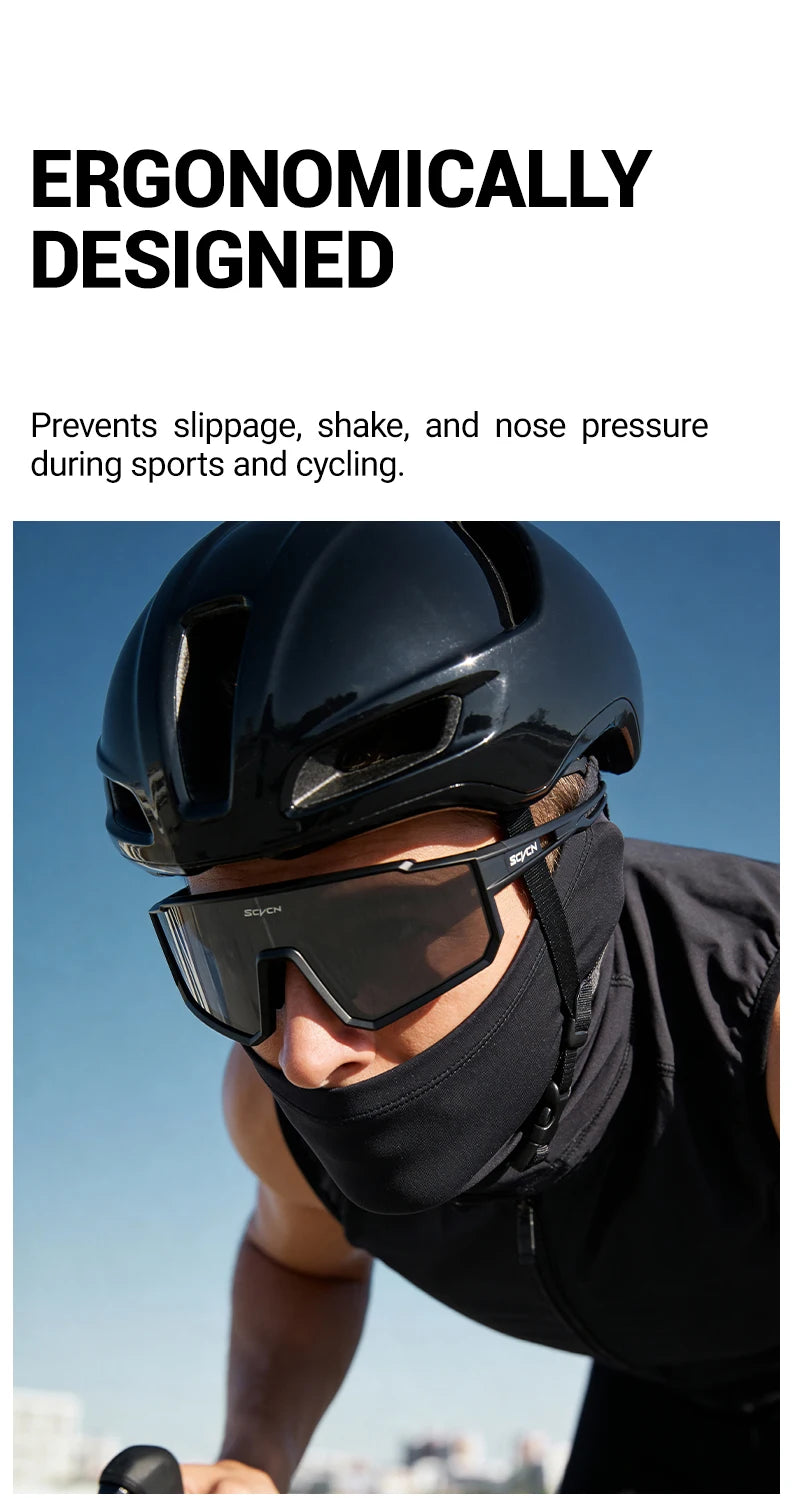 Lunettes de vélo de route et VTT UV400 — sport montagne, protection, hommes et femmes