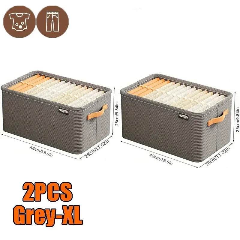 Wardrobe Storage Box for closet storage, underwear drawers, bedroom cabinet, socks, bra, pants organizer