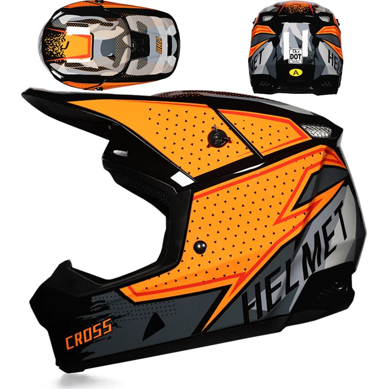 Professional Motorcycle Helmet Motocross Off-road Helmet Kids Off-road Helmet Capacete De Motocicleta