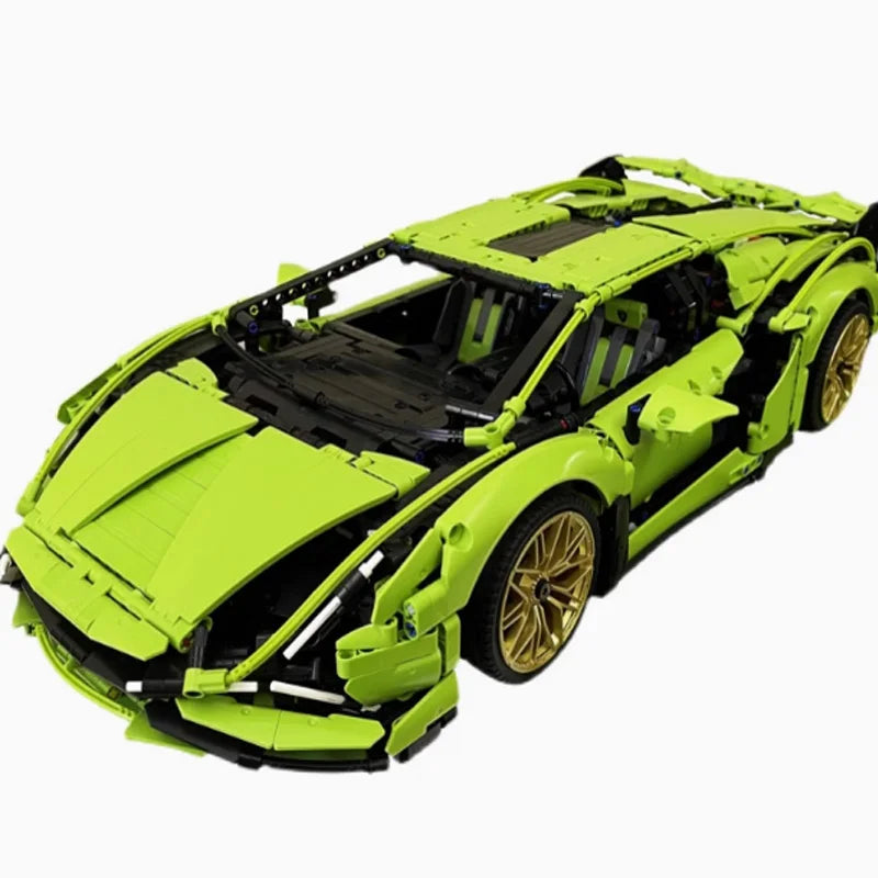 Lambo Sian – 42115 3696 bloques de construcción técnicos, piezas, compatibles con ladrillos MOC, modelo de coche deportivo para