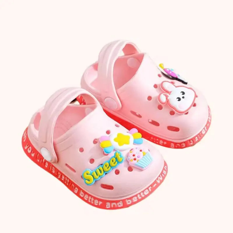 Sandales EVA Enfant Motif Dessin Animé — Antidérapantes, Plage & Été