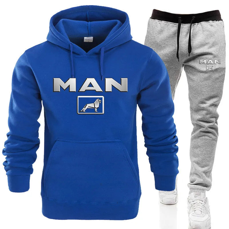 Men's hoodie and jogging pants, tracksuit, antibody, contractors, sportswear, Faremps, calf tint, 2024, 2-piece